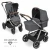 Best reviews of 🔥 ABC Design Kombi-Kinderwagen Samba - inkl. Babywanne und Sportsitz - Diamond Edition - Asphalt - Collection 2022 👏