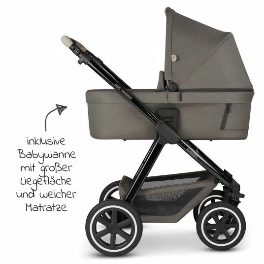 Best deal π ABC Design Kombi-Kinderwagen Samba - inkl. Babywanne und Sportsitz - Diamond Edition - Herb - Collection 2022 π 4 Best deal π ABC Design Kombi-Kinderwagen Samba - inkl. Babywanne und Sportsitz - Diamond Edition - Herb - Collection 2022 π - Image 2