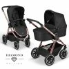 Top 10 ✔️ ABC Design Kombi-Kinderwagen Samba - inkl. Babywanne und Sportsitz - Diamond Edition - Rose Gold - Collection 2021 🔥