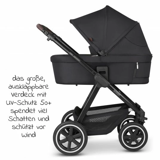 Best deal 🤩 ABC Design Kombi-Kinderwagen Samba - inkl. Babywanne und Sportsitz - Fashion Edition - Midnight - Collection 2022 🔥 5 Best deal 🤩 ABC Design Kombi-Kinderwagen Samba - inkl. Babywanne und Sportsitz - Fashion Edition - Midnight - Collection 2022 🔥 - Image 3