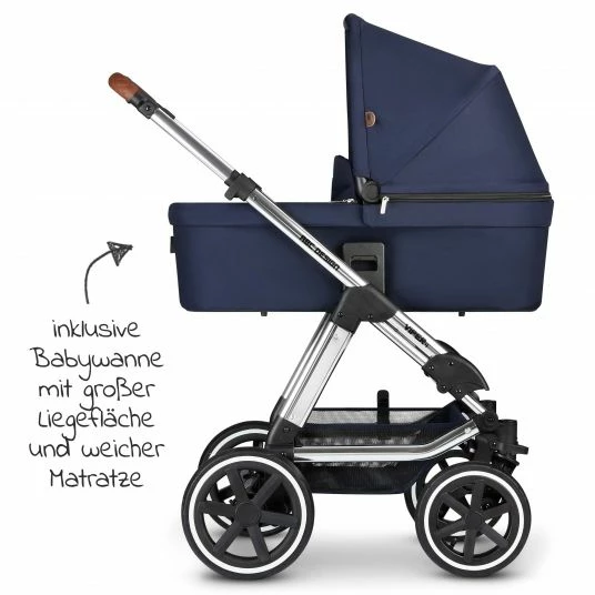Best deal 😀 ABC Design Kombi-Kinderwagen Viper 4 - inkl. Babywanne, Sportsitz & XXL Zubehörpaket - Diamond Edition - Navy - Collection 2021 ❤️ 5 Best deal 😀 ABC Design Kombi-Kinderwagen Viper 4 - inkl. Babywanne, Sportsitz & XXL Zubehörpaket - Diamond Edition - Navy - Collection 2021 ❤️ - Image 3