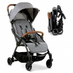Best Pirce 😍 ABC Design Reisebuggy Flash mit Einhand-Faltung und Transporttasche - Woven Graphite 👍