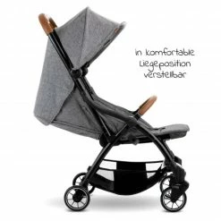 Best Pirce 😍 ABC Design Reisebuggy Flash mit Einhand-Faltung und Transporttasche - Woven Graphite 👍 -Pushchairs Shop abc design reisebuggy flash mit einhand faltung und transporttasche woven graphite 12002662010 d4