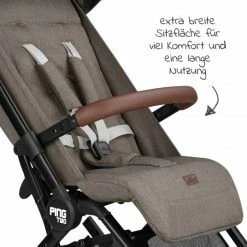 New ❤️ ABC Design Reisebuggy Ping Two mit flacher Liegeposition (bis 22 kg) - Fashion Edition - Nature - Collection 2022 ✨ -Pushchairs Shop abc design reisebuggy ping two mit flacher liegeposition bis 22 kg fashion edition nature 12003112103 d4