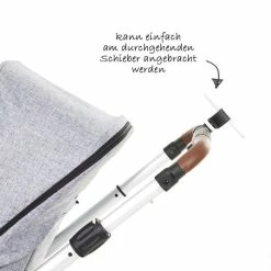 Promo 👍 ABC Design Universal mobile phone holder - White-Black 🔥 -Pushchairs Shop abc design universal kinderwagen handyhalter white black 12000391621 d2