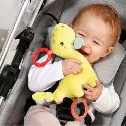Deals 👍 Baby Fehn Spieltier zum Aufhängen Dino - Happy Dino 👏 -Pushchairs Shop baby fehn spieltier zum aufhangen dino happy dino 51162 d4