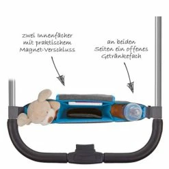 Promo 🔔 Diago Baby carriage organizer - Grey Blue 🌟 -Pushchairs Shop diago kinderwagen organizer grau blau 30071 75277 d1