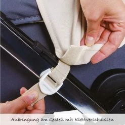 Best Pirce 🌟 Diago Schlummertuch mit Plastikclips & Klettbändern - Ivory ✔️ -Pushchairs Shop diago schlummertuch mit plastikclips klettbandern ivory 30027 75192 d3