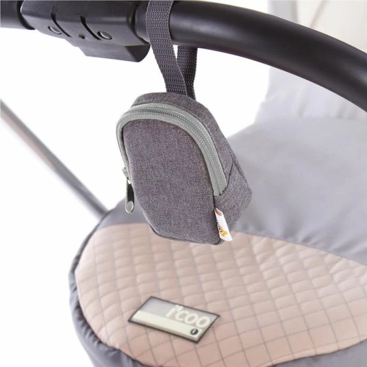 Best deal π Diago Schnullertasche Deluxe - Grau β¨ 4 Best deal π Diago Schnullertasche Deluxe - Grau β¨ - Image 2