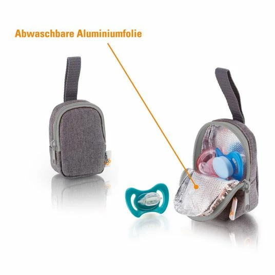 Best deal π Diago Schnullertasche Deluxe - Grau β¨ 6 Best deal π Diago Schnullertasche Deluxe - Grau β¨ - Image 4