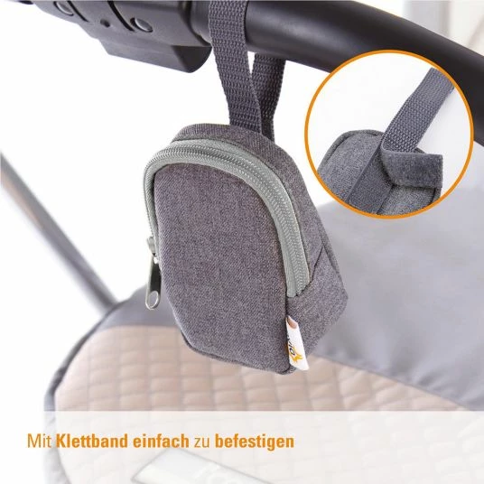 Best deal π Diago Schnullertasche Deluxe - Grau β¨ 7 Best deal π Diago Schnullertasche Deluxe - Grau β¨ - Image 5