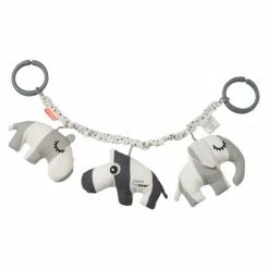 Best deal 😍 Done by Deer Kinderwagenkette - Deer Friends - Grau ❤️