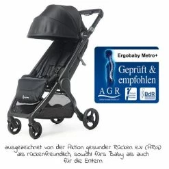 Best Pirce ⌛ Ergobaby Reisebuggy & Buggy Metro+ ab Geburt bis 4 Jahre (22 kg) 7,8 kg inkl.Schutzbügel & XXL Zubehörpaket - Black - Collection 2022 💯 -Pushchairs Shop ergobaby buggy sportwagen metro ab geburt bis 4 jahre 22 kg 7 8 kg inkl schutzbugel xxl zubehorpaket black set 497 d4