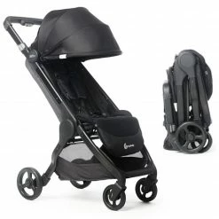 Cheapest 😉 Ergobaby Reisebuggy & Buggy ab Geburt bis 4 Jahre (22 kg) mit nur 7,8 kg inkl. Regenschutz - Black 🤩