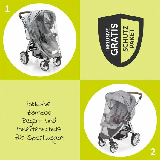 Deals 👍 Ergobaby Buggy & Sportwagen ab Geburt bis 4 Jahre (22 kg) mit nur 7,8 kg inkl. XXL Zubehörpaket - Black 🛒 4 Deals 👍 Ergobaby Buggy & Sportwagen ab Geburt bis 4 Jahre (22 kg) mit nur 7,8 kg inkl. XXL Zubehörpaket - Black 🛒 - Image 2