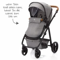 Best deal ✨ Fillikid 3 in 1 Kombi-Kinderwagen-Set Fill Panther mit Kombi-Einheit ( Babywanne + Sportsitz) & Autositz - Hellgrau Melange 🛒 -Pushchairs Shop fillikid 3 in 1 kombi kinderwagen set fill panther mit kombi einheit babywanne sportsitz autositz hellgrau melange 707 17 d5