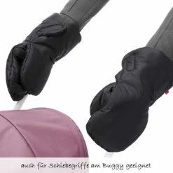 Hot Sale 🧨 Fillikid Fleece-Handwärmer Gloves - Schwarz 🔔 -Pushchairs Shop fillikid fleece handwarmer gloves schwarz 5930 06 d5