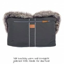 Promo 🥰 Fillikid Handwärmer mit Fell Halifax - Hellgrau Melange - Collection 2022 ✨ -Pushchairs Shop fillikid handwarmer mit fell halifax hellgrau melange 1170 17 d2