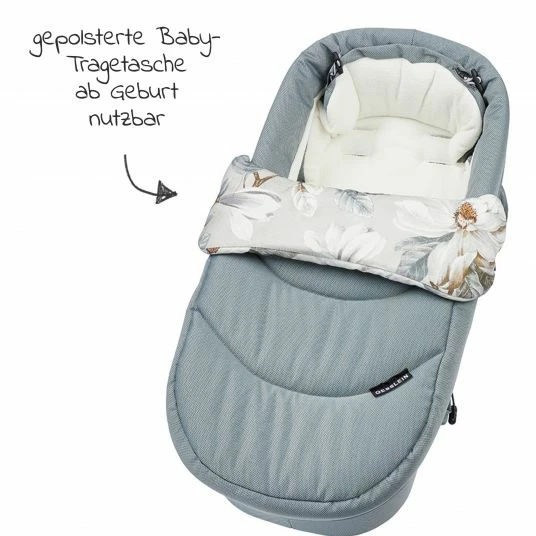 Brand new 🎁 Gesslein 2in1 Kinder-Kombiwagen F4 Air+ Classic mit C2 Tragetasche & umsetzbaren Sportwagenaufsatz - Schwarz-Tabak-Aqua Mint - Collection 2022 🧨 7 Brand new 🎁 Gesslein 2in1 Kinder-Kombiwagen F4 Air+ Classic mit C2 Tragetasche & umsetzbaren Sportwagenaufsatz - Schwarz-Tabak-Aqua Mint - Collection 2022 🧨 - Image 5