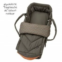 Promo 🤩 Gesslein 2in1 Kinder-Kombiwagen F6 Air+ Classic mit C1 Lift Tragetasche & Sportwagenaufsatz mit Schwenkschieber - Schwarz-Olive - Collection 2022 🔥 -Pushchairs Shop gesslein 2in1 kinder kombiwagen f6 air classic mit c1 lift tragetasche sportwagenaufsatz mit schwenkschieber schwarz olive 10610011 270270 d4