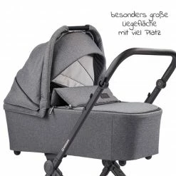 Brand new ✨ Gesslein 2in1 Kinder-Kombiwagen FX4 Soft+ Classic mit CX3 Wanne & umsetzbarern Sportwagenaufsatz - Schwarz-Scharz-Grau - Collection 2022 👍 -Pushchairs Shop gesslein 2in1 kinder kombiwagen fx4 soft classic mit cx3 wanne umsetzbarern sportwagenaufsatz schwarz scharz grau 12011008 175175 d4