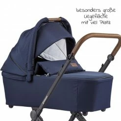 Discount 🔔 Gesslein 2in1 Kinder-Kombiwagen FX4 Soft+ Classic mit CX3 Wanne & umsetzbarern Sportwagenaufsatz - Schwarz-Tabak- Marine - Collection 2022 🤩 -Pushchairs Shop gesslein 2in1 kinder kombiwagen fx4 soft classic mit cx3 wanne umsetzbarern sportwagenaufsatz schwarz tabak marine 12011078 166275 d4