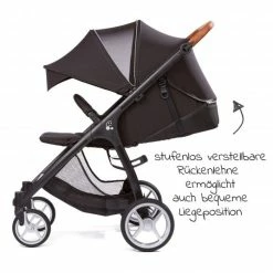 Wholesale 🌟 Gesslein Buggy & Sportwagen Smiloo Happy plus mit Liegeposition, höhenverstellbarer Schieber, bis 20 kg - Black-Cognac-Black - Collection 2022 ⭐ -Pushchairs Shop gesslein buggy sportwagen smiloo happy plus mit liegeposition hohenverstellbarer schieber bis 20 kg black cognac black 420110 895000 d4