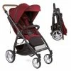 Best Pirce 😍 Gesslein Buggy & Sportwagen Smiloo Happy plus mit Liegeposition, höhenverstellbarer Schieber, bis 20 kg - Black-Tabak-Maroon - Collection 2022 🌟