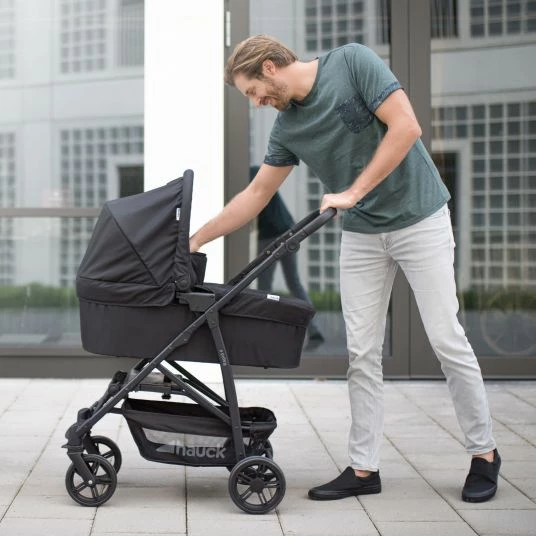 New ✨ Hauck 3in1 Kinderwagen-Set Rapid 4 Trioset (bis 25 kg) inkl. Babyschale Comfort Fix - Black - Collection 2022 🤩 8 New ✨ Hauck 3in1 Kinderwagen-Set Rapid 4 Trioset (bis 25 kg) inkl. Babyschale Comfort Fix - Black - Collection 2022 🤩 - Image 6