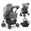 Top 10 ✔️ Hauck 3in1 Kinderwagen-Set Shopper Trioset mit Babywanne, Autositz und Sportwagen (bis 25 kg) - Grey 🧨