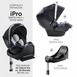 Best Pirce 🔥 Hauck 4in1 Kinderwagen-Set Vision X - Black inkl. i-Size Babyschale, Isofix Basis und XXL Zubehörpaket - Melange Black 🤩 -Pushchairs Shop hauck 4in1 kinderwagen set vision x black inkl i size babyschale isofix basis und xxl zubehorpaket melange black vision x bs base zamboo d3