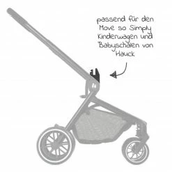 Discount 🔥 Hauck Babyschalen Adapter für Move so Simply Kinderwagen - passend für Autositze Comfort Fix und Select Baby von Hauck 🎁 -Pushchairs Shop hauck babyschalen adapter fur move so simply kinderwagen passend fur autositze comfort fix und select baby von hauck 375877 d2