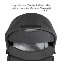 Buy 🎉 Hauck Babywanne für Buggy Colibri - Melange Black ❤️ -Pushchairs Shop hauck babywanne fur buggy colibri melange black 167045 d2