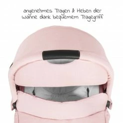 Flash Sale 👍 Hauck Babywanne für Buggy Colibri - Melange Rose ⭐ -Pushchairs Shop hauck babywanne fur buggy colibri melange rose 167076 d2