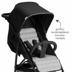 Coupon ❤️ Hauck Buggy Rapid 4 - Caviar Silver ⭐ -Pushchairs Shop hauck buggy rapid 4 caviar silver 148372 d3
