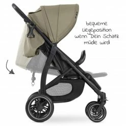 Promo ✔️ Hauck Buggy Rapid 4D AIR (bis 25 kg) - mit Luftreifen, Liegefunktion und XL Verdeck - Olive - Collection 2022 🛒 -Pushchairs Shop hauck buggy rapid 4d air bis 25 kg mit luftreifen liegefunktion und xl verdeck olive 148495 d5