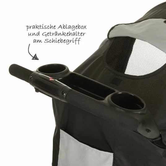 Buy ✨ Hauck Buggy Shopper Neo II - Caviar Silver 😀 6 Buy ✨ Hauck Buggy Shopper Neo II - Caviar Silver 😀 - Image 4