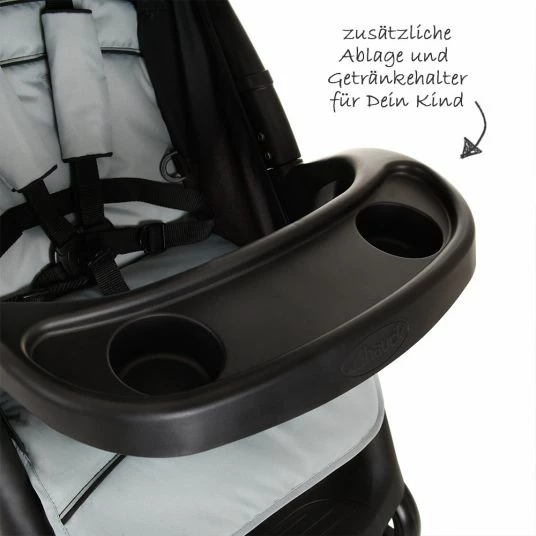 Buy ✨ Hauck Buggy Shopper Neo II - Caviar Silver 😀 7 Buy ✨ Hauck Buggy Shopper Neo II - Caviar Silver 😀 - Image 5