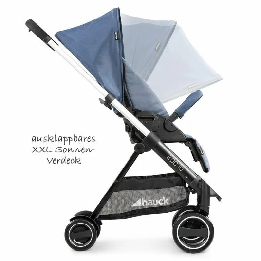 Flash Sale π Hauck Buggy & Sportwagen Apollo (bis 25 kg belastbar) - Denim π₯° 6 Flash Sale π Hauck Buggy & Sportwagen Apollo (bis 25 kg belastbar) - Denim π₯° - Image 4