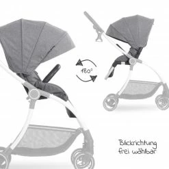 Deals 🧨 Hauck Buggy & Sportwagen Colibri (bis 25 kg belastbar) - Melange Grey ⌛ -Pushchairs Shop hauck buggy sportwagen colibri bis 25 kg belastbar melange grey 166055 d3