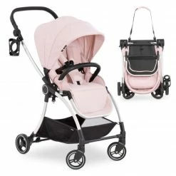 Outlet 🥰 Hauck Buggy & Sportwagen Colibri (bis 25 kg belastbar) - Melange Rose 😀