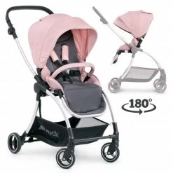 Brand new 🔔 Hauck Buggy & Sportwagen Eagle 4S inkl. Beindecke (bis 25 kg belastbar) - Pink Grey 🤩