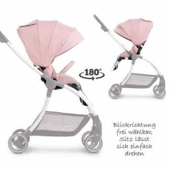 Brand new 🔔 Hauck Buggy & Sportwagen Eagle 4S inkl. Beindecke (bis 25 kg belastbar) - Pink Grey 🤩 -Pushchairs Shop hauck buggy sportwagen eagle 4s bis 25 kg belastbar pink grey 166031 d3