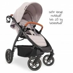 Buy 😉 Hauck Buggy & Sportwagen UpTown (mit Liegefunktion & Einhand-Faltung) inkl. XXL Zubehörpaket - Melange Beige 🎁 -Pushchairs Shop hauck buggy sportwagen uptown mit liegefunktion einhand faltung inkl xxl zubehorpaket melange beige 148280 zub d2