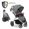 Brand new ⌛ Hauck Buggy & Sportwagen UpTown (mit Liegefunktion & Einhand-Faltung) inkl. XXL Zubehörpaket - Melange Grey 🧨