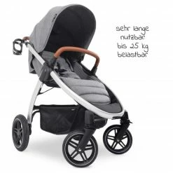 Brand new ⌛ Hauck Buggy & Sportwagen UpTown (mit Liegefunktion & Einhand-Faltung) inkl. XXL Zubehörpaket - Melange Grey 🧨 -Pushchairs Shop hauck buggy sportwagen uptown mit liegefunktion einhand faltung inkl xxl zubehorpaket melange grey 148297 zub d2