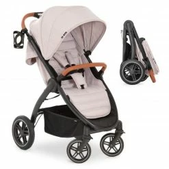 Best deal 🌟 Hauck Buggy & Sportwagen UpTown (mit Liegefunktion, Schieber höhenverstellbar, Einhand-Faltung) - Melange Beige 🛒