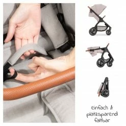 Best deal 🌟 Hauck Buggy & Sportwagen UpTown (mit Liegefunktion, Schieber höhenverstellbar, Einhand-Faltung) - Melange Beige 🛒 -Pushchairs Shop hauck buggy sportwagen uptown mit liegefunktion schieber hohenverstellbar einhand faltung melange beige 148297 d2