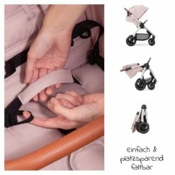 New 😍 Hauck Buggy & Sportwagen UpTown (mit Liegefunktion, Schieber höhenverstellbar, Einhand-Faltung) - Melange Rose 🥰 -Pushchairs Shop hauck buggy sportwagen uptown mit liegefunktion schieber hohenverstellbar einhand faltung melange rose 148266 d2