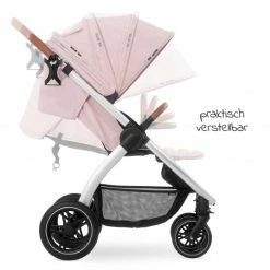 New 😍 Hauck Buggy & Sportwagen UpTown (mit Liegefunktion, Schieber höhenverstellbar, Einhand-Faltung) - Melange Rose 🥰 -Pushchairs Shop hauck buggy sportwagen uptown mit liegefunktion schieber hohenverstellbar einhand faltung melange rose 148266 d5